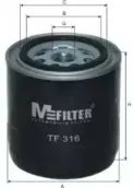 TF 316 MFILTER Масляный фильтр TF 316 MFILTER Масляный фильтр